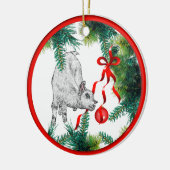Baby Goat Weihnachtsschmuck (Links)