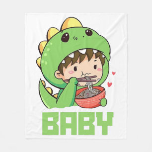 Baby Godzilla Fleecedecke