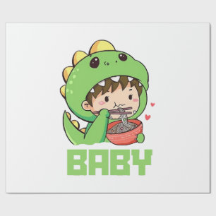 Baby Godzilla Geschenkpapier