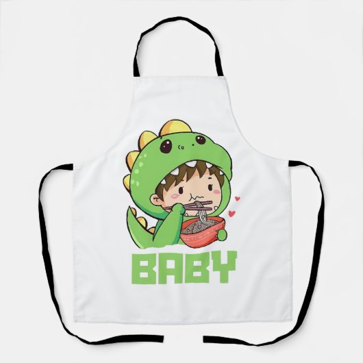 Baby Godzilla Schürze (Vorderseite)