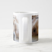 Baby, golden retriever Jumbo-Tasse (Rückseite)