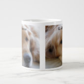 Baby, golden retriever Jumbo-Tasse (Vorderseite)