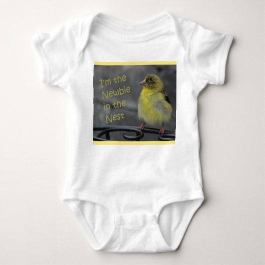 Baby Goldfinch Babybodysuit Baby Strampler (Vorderseite)