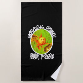 Baby Goldfish Badtuch Strandtuch