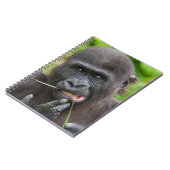 Baby Gorilla Cutness Notizblock (Linke Seite)