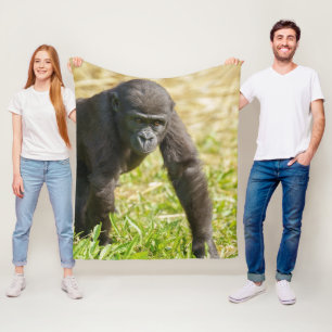 Baby Gorilla Fleecedecke