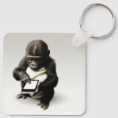 Baby gorilla Keyholder / チビゴリラのキーホルダー Gorilla Life Schlüsselanhänger (Rückseite)