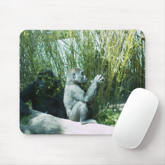 Baby Gorilla Mousepad (Mit Mouse)