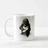 Baby gorilla Mug / チビゴリラのマグカップ Gorilla Life Kaffeetasse (Links)