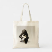 Baby gorilla tote bag / チビゴリラのトートバッグ Gorilla Life Tragetasche (Rückseite)