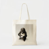 Baby gorilla tote bag / チビゴリラのトートバッグ Gorilla Life Tragetasche (Vorne)