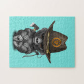 Baby-Gorilla-Zombie-Jäger Puzzle (Horizontal)