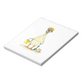 Baby Gosling am Strand Notizblock (Rotiert)