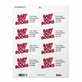 Baby got BOOKS (Vorne)