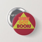 Baby got Books Button (Vorne & Hinten)