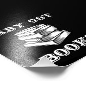 Baby Got Books Fotodruck (Ecke)