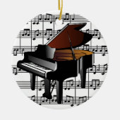 Baby Grand Piano Ornament (Vorne)