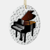 Baby Grand Piano Ornament (Rechts)