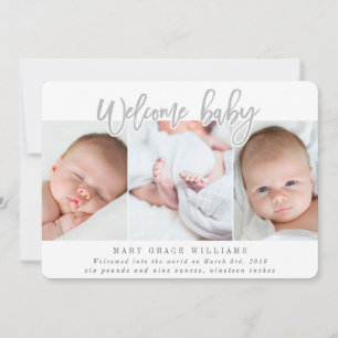 BABY-GRAY ANKÜNDIGUNG