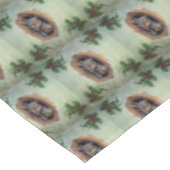 Baby Gray Eichhörnchen Weihnachten Tischdecke (Schrägansicht)