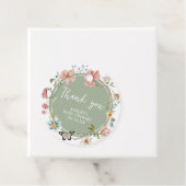 Baby Green Baby Bloom Baby Dusche Geschenkanhänger (Beispiel)