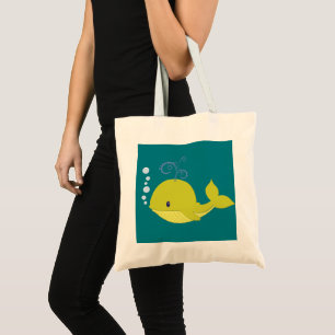 Baby Green Whale Tragetasche