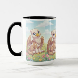 Baby-Greifentasse   Süßes Fantasiegeschöpf  Tasse