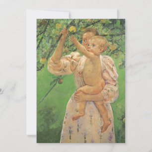 Baby greift nach einem Apfel von Mary Cassatt