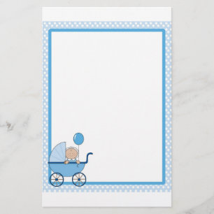 Baby-Grenzjunge Briefpapier