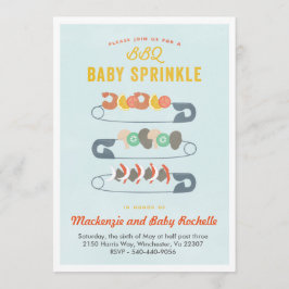 Baby GRILLEN Einladung