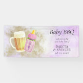 Baby GRILLEN und Beer | Thema Sommerdusche im Frei Banner (Horizontal)