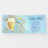 Baby GRILLEN und Beer | Thema Sommerdusche im Frei Banner (Horizontal)