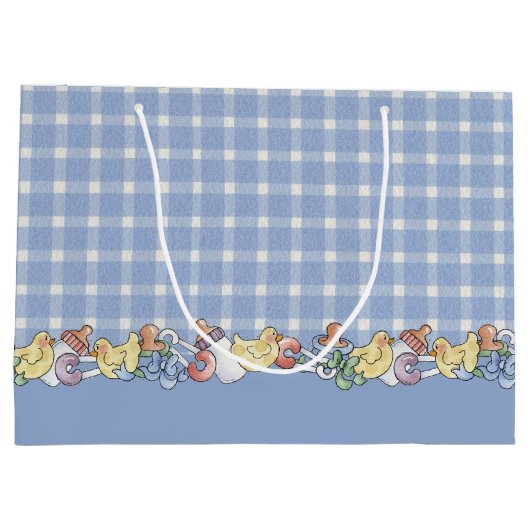 Baby Große Geschenktüte (Rückseite)