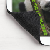 Baby-großer Panda Mousepad (Ecke)