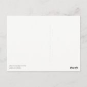 Baby Groundhog Petite Marmotte Spring in Kanada Postkarte (Rückseite)