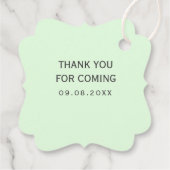 Baby Grow, Pflanze Geschenktafel, Gefälligkeitstem Geschenkanhänger (Rückseite)