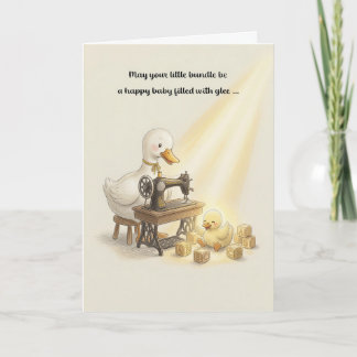 Baby-Grußkarte Christlicher Glaube Twinkle Karte