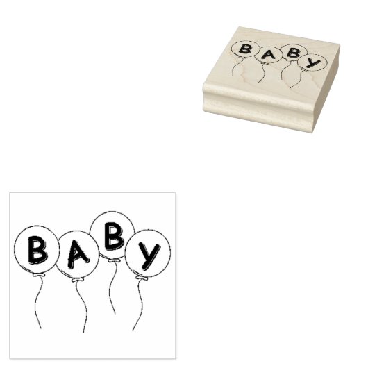 Baby Gummistempel (Stempel)
