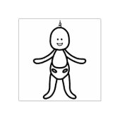 Baby Gummistempel (Prägung)
