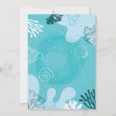 Baby-Hai-Babydusche Einladung (Rückseite)