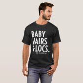 Baby Hairs & LOCS Black Hair Tees (Vorne ganz)