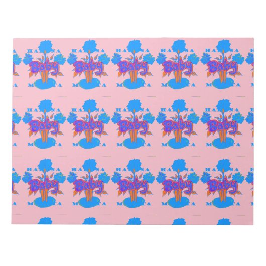 Baby Hakuna Matata Notizblock (Vorderseite)