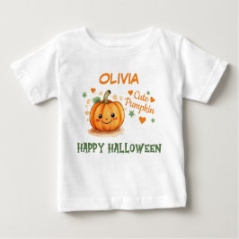 Baby Halloween Niedlich Pumpkin Baby T-shirt