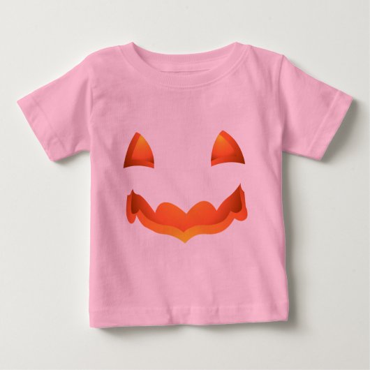 Baby Halloween T - Shirt Pumpkin Baby Tee Shirts (Vorderseite)