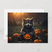 Baby Halloween Werewolf Postkarte (Vorne/Hinten)