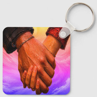 Baby halt mich fest und lege deine Hand in meine Schlüsselanhänger