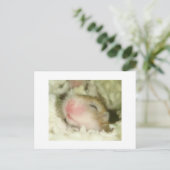 Baby Hamster Postkarte (Stehend Vorderseite)