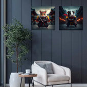 Baby Hamster und Guinea Pig Ninjas Print Set 2