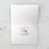 Baby Hand in White Karte (Innenseite)