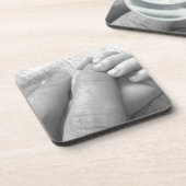 Baby-Handfinger-Handgriff, der leichtes Weiche Untersetzer (Linke Seite)